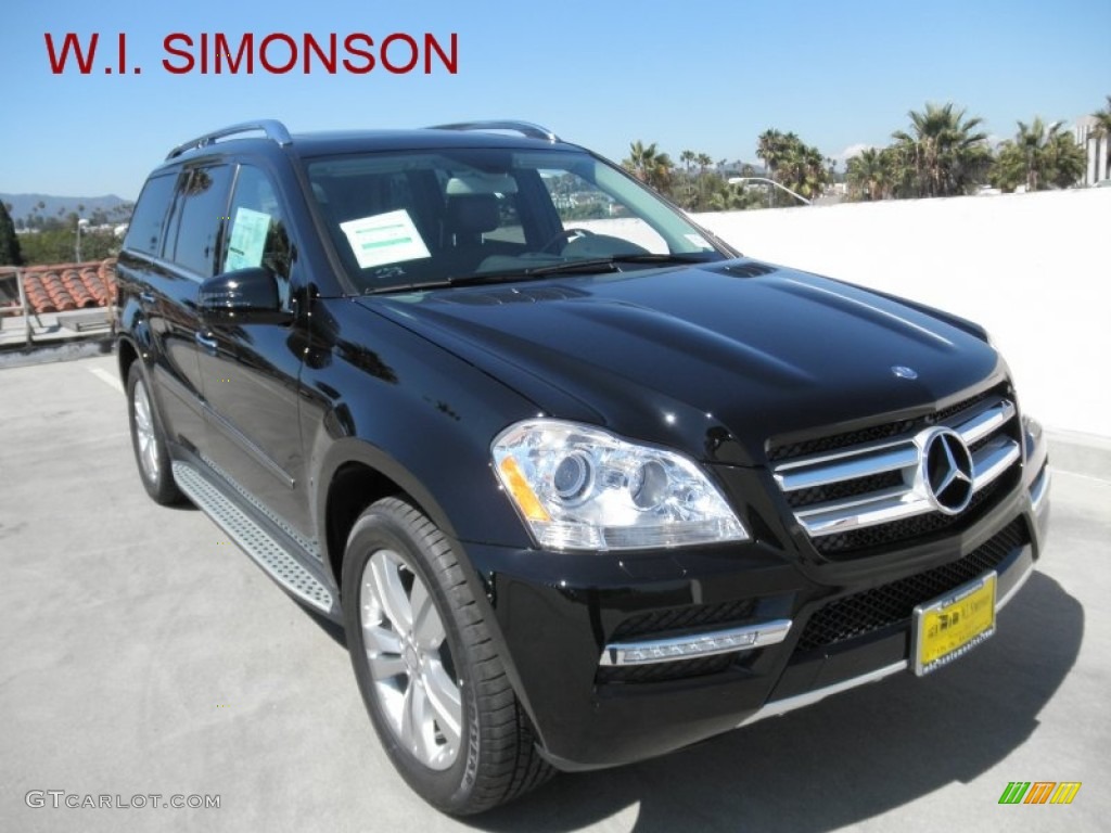 2012 GL 450 4Matic - Black / Black photo #1