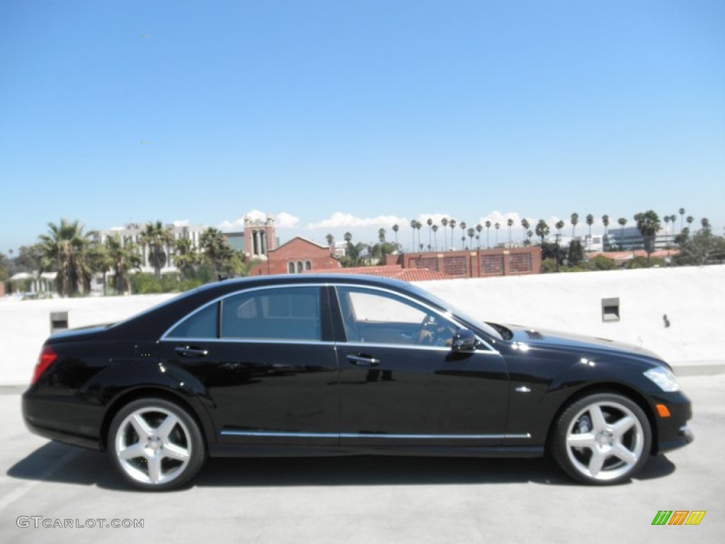 Black 2012 Mercedes-Benz S 550 Sedan Exterior Photo #53915245