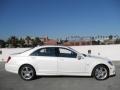 Diamond White Metallic 2012 Mercedes-Benz S 550 Sedan Exterior