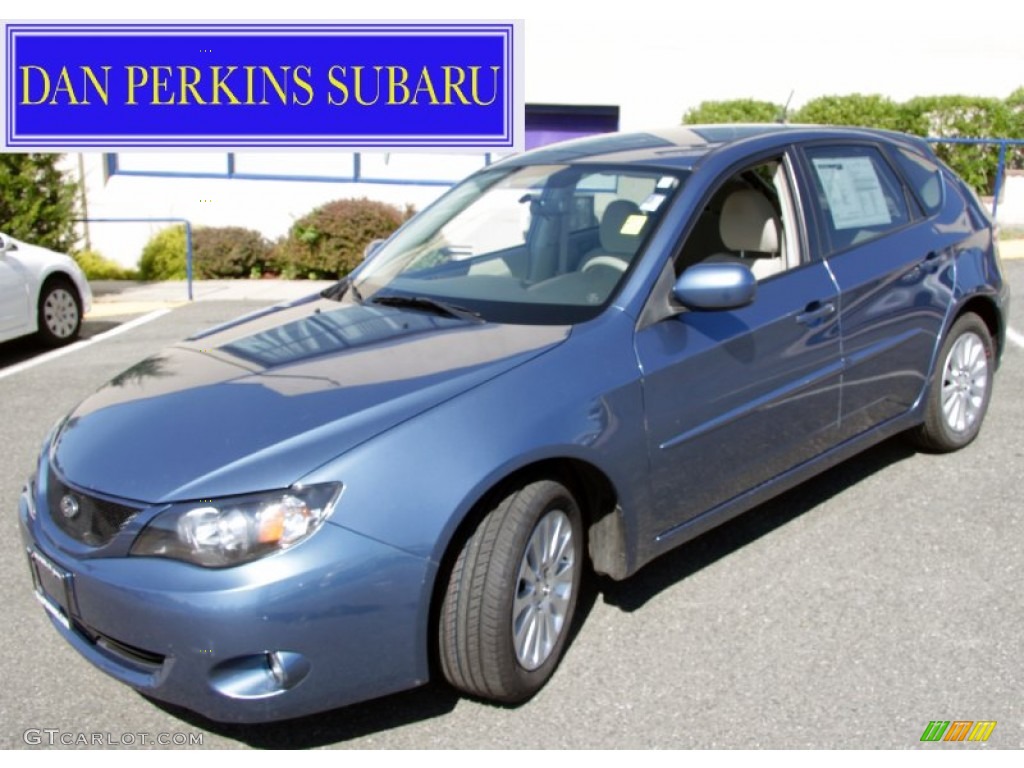 Newport Blue Pearl Subaru Impreza