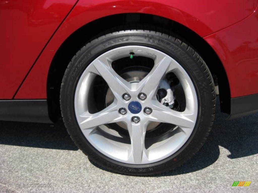 2012 Ford Focus Titanium 5-Door Wheel Photo #53915494