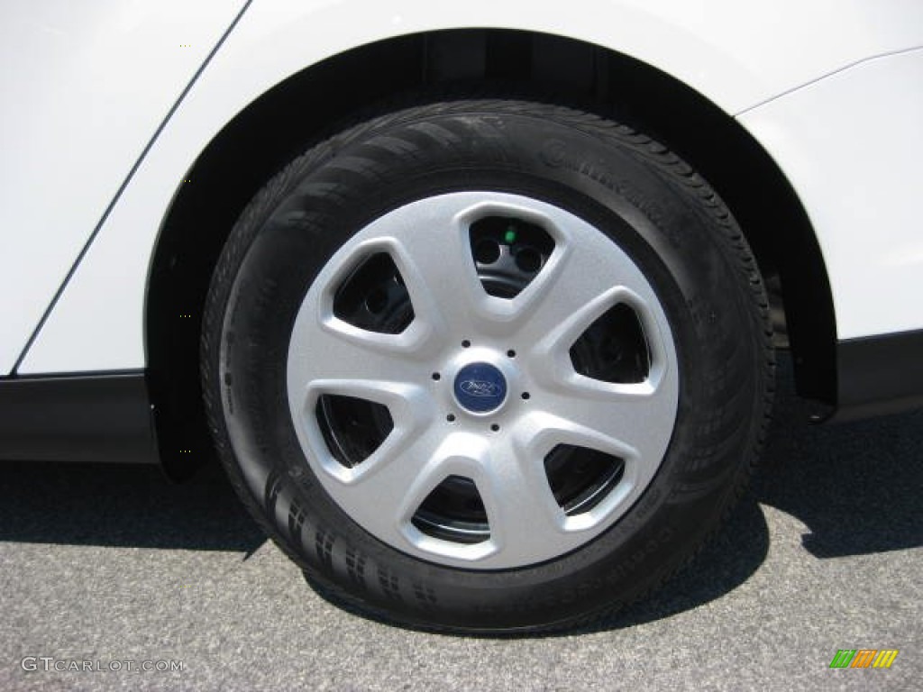 2012 Focus S Sedan - Oxford White / Charcoal Black photo #9