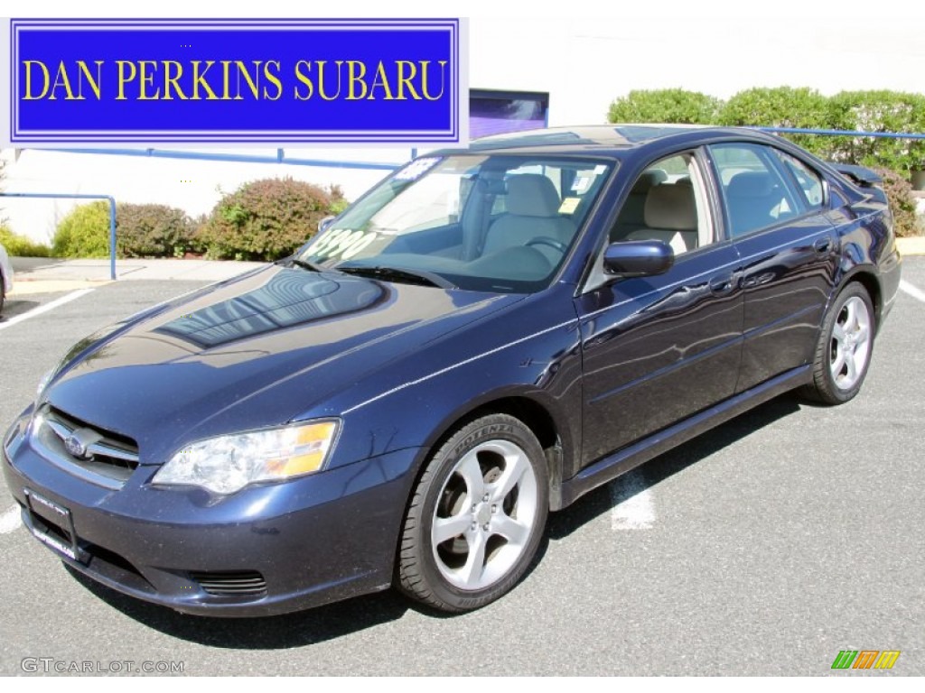 Regal Blue Pearl Subaru Legacy