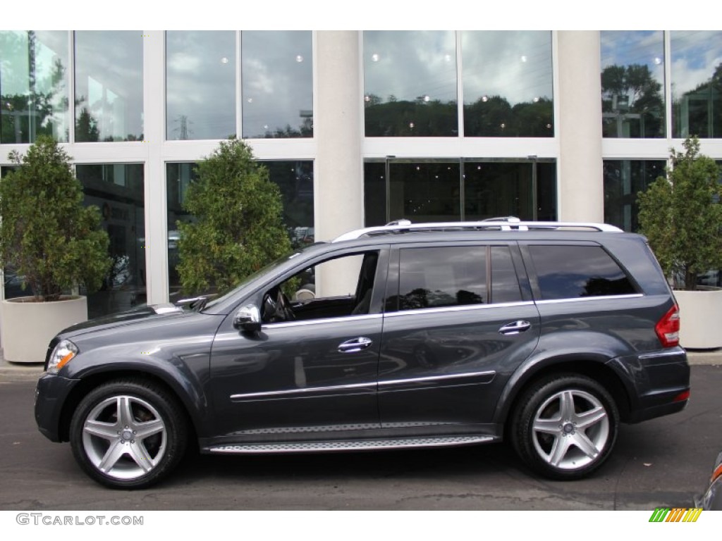 Steel Grey Metallic 2010 Mercedes-Benz GL 550 4Matic Exterior Photo #53916088
