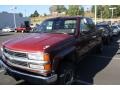 1994 Dark Hunt Club Red Metallic Chevrolet C/K K2500 Extended Cab 4x4  photo #4