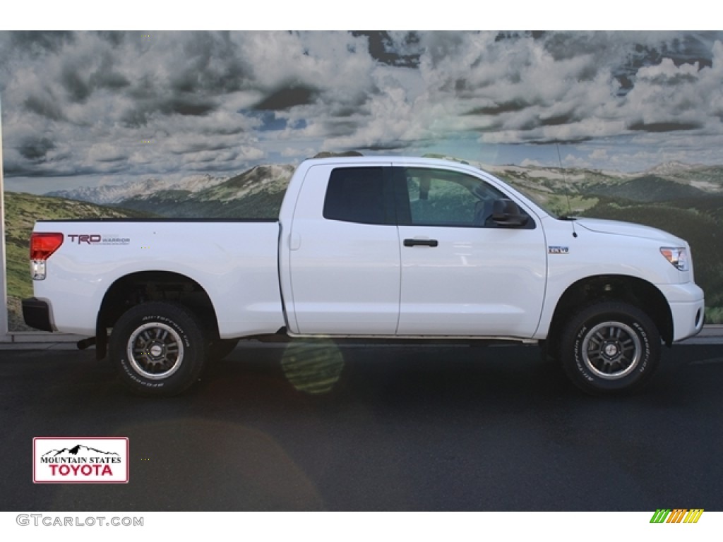 2010 Tundra TRD Rock Warrior Double Cab 4x4 - Super White / Black photo #1