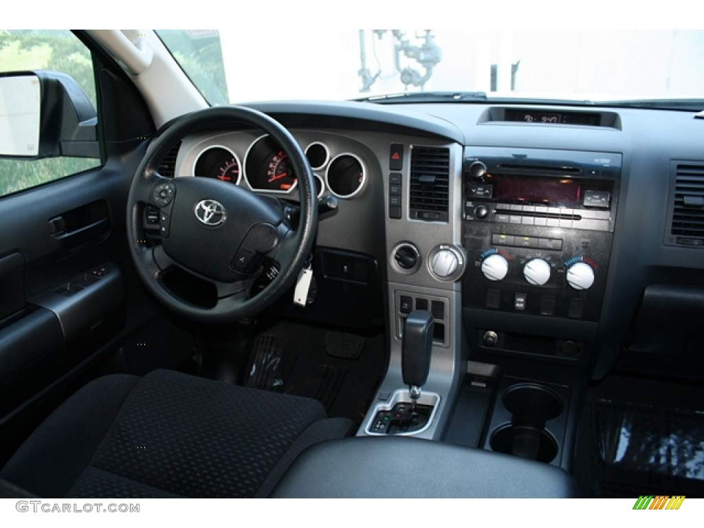 2010 Tundra TRD Rock Warrior Double Cab 4x4 - Super White / Black photo #14