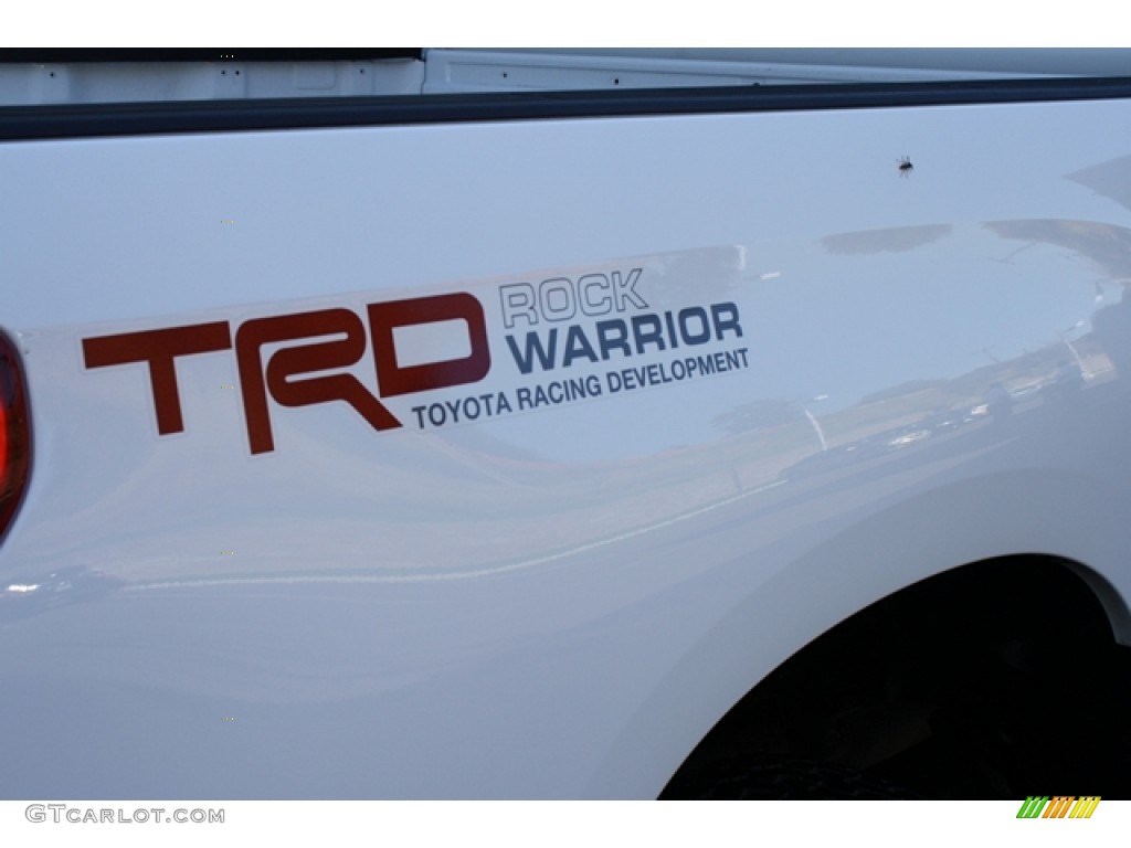 2010 Tundra TRD Rock Warrior Double Cab 4x4 - Super White / Black photo #22