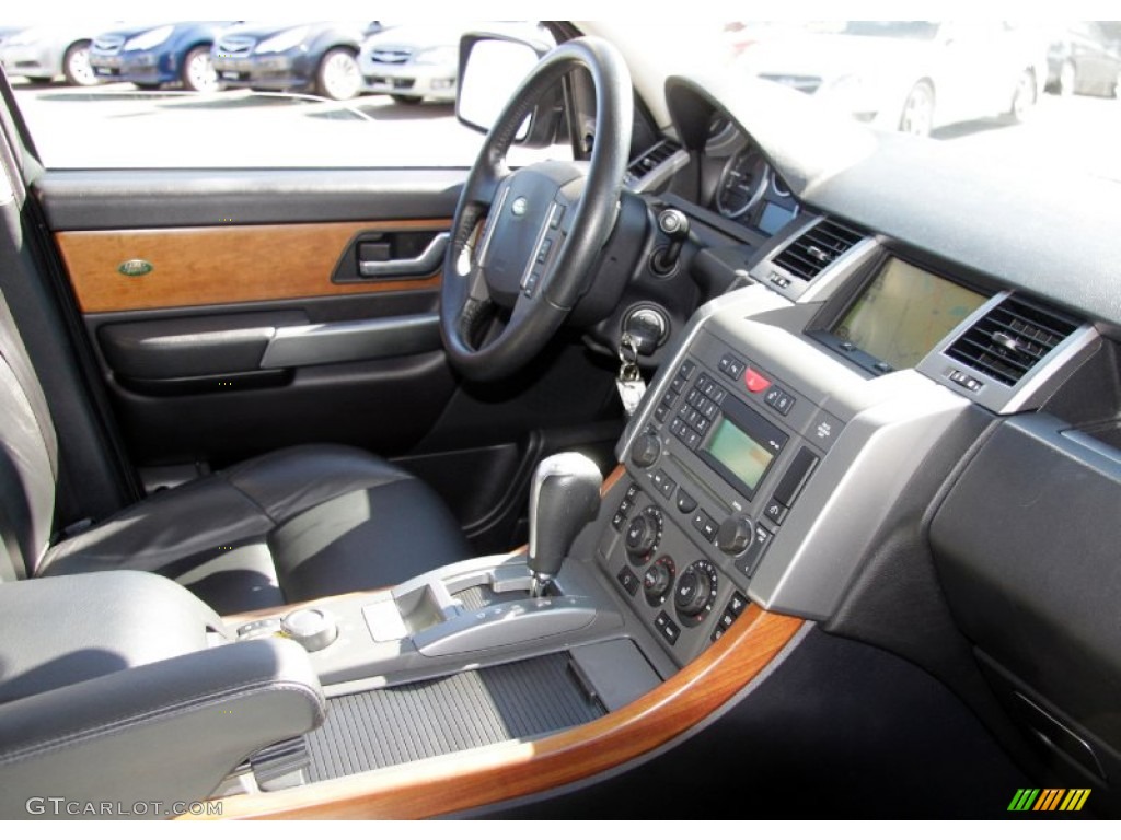 2006 Range Rover Sport HSE - Arctic Frost Metallic / Ebony Black photo #5