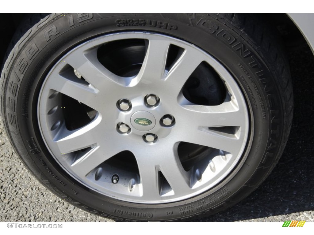 2006 Range Rover Sport HSE - Arctic Frost Metallic / Ebony Black photo #18