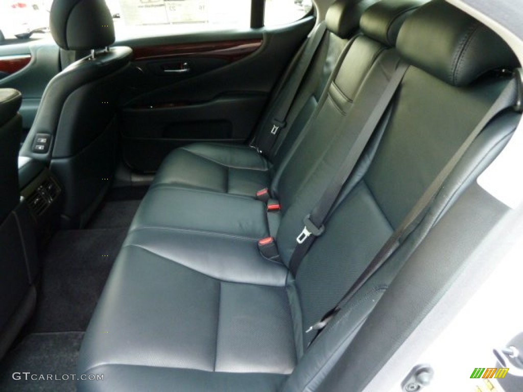 Black Interior 2011 Lexus LS 460 AWD Photo #53918191
