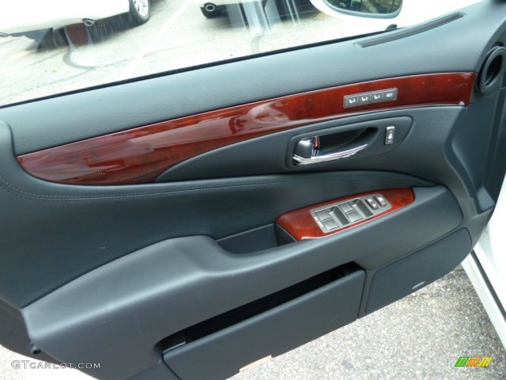 2011 Lexus LS 460 AWD Black Door Panel Photo #53918212