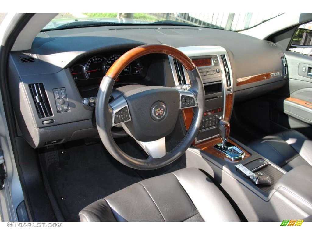 2009 Cadillac STS 4 V6 AWD Ebony Dashboard Photo #53918671
