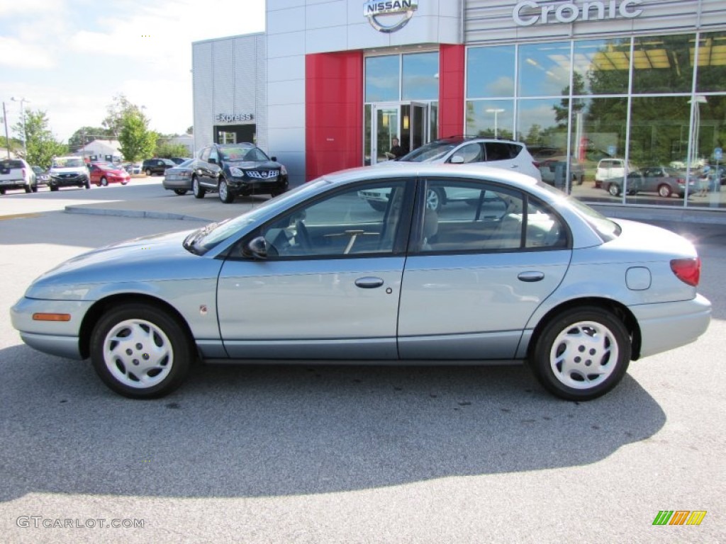 2002 S Series SL2 Sedan - Silver Blue / Gray photo #2