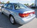 2002 Silver Blue Saturn S Series SL2 Sedan  photo #3