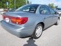 2002 Silver Blue Saturn S Series SL2 Sedan  photo #5