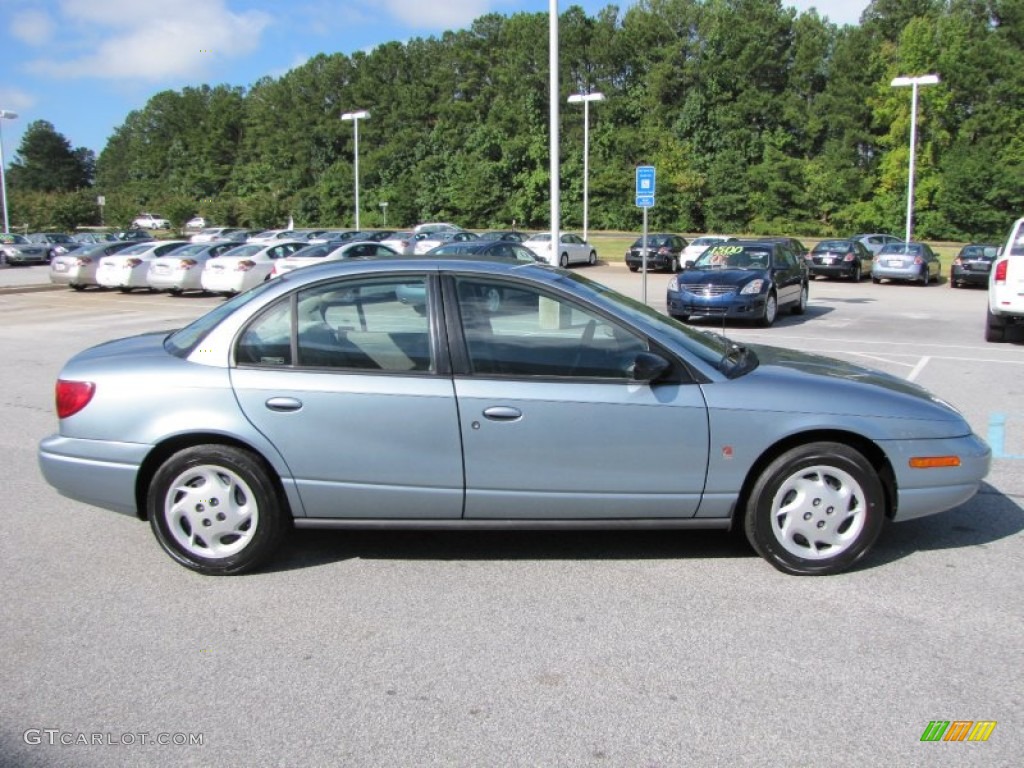 2002 S Series SL2 Sedan - Silver Blue / Gray photo #6