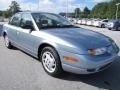 2002 Silver Blue Saturn S Series SL2 Sedan  photo #7