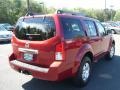 2008 Red Brawn Nissan Pathfinder S 4x4  photo #4