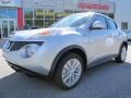 2011 Chrome Silver Nissan Juke S  photo #1