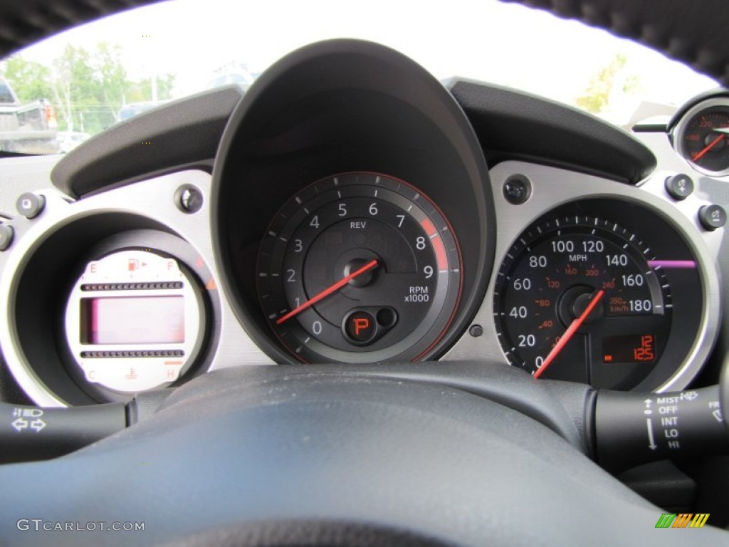 2011 Nissan 370Z Coupe Gauges Photo #53919970