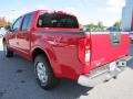 2011 Red Alert Nissan Frontier SV Crew Cab  photo #3