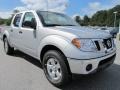 2011 Radiant Silver Metallic Nissan Frontier SV Crew Cab  photo #7