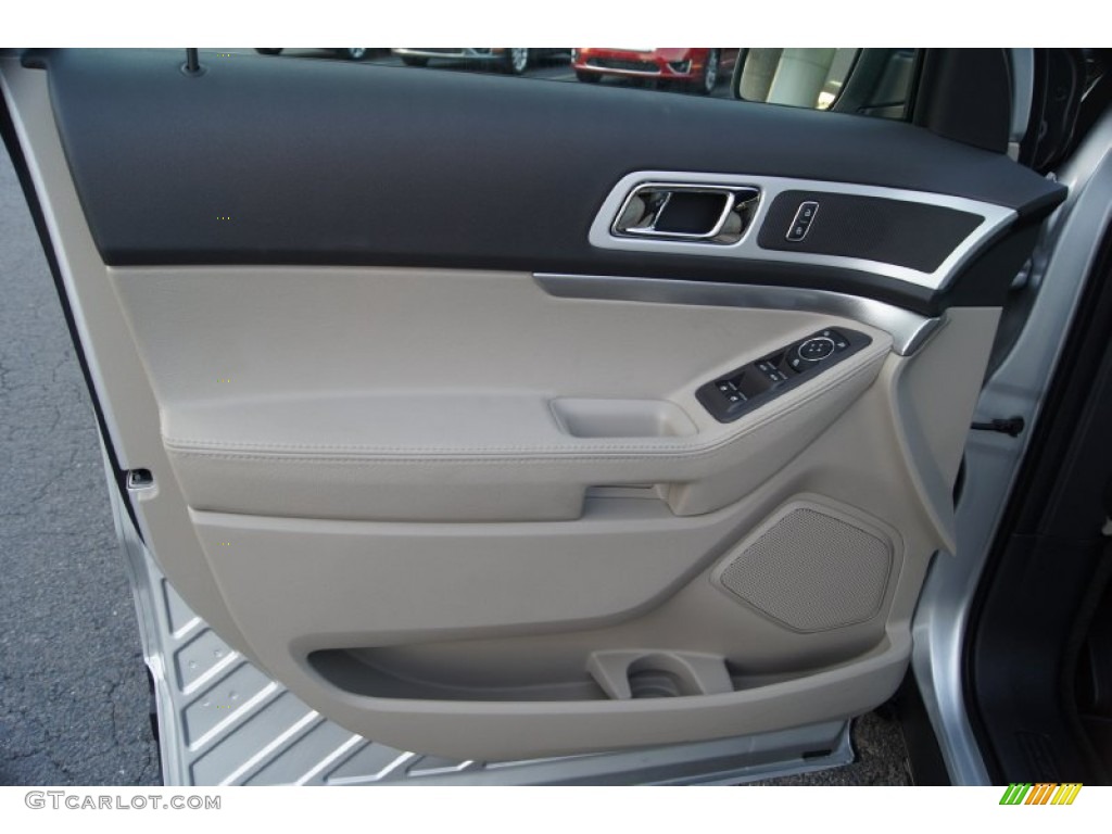2012 Ford Explorer XLT Medium Light Stone Door Panel Photo #53920792