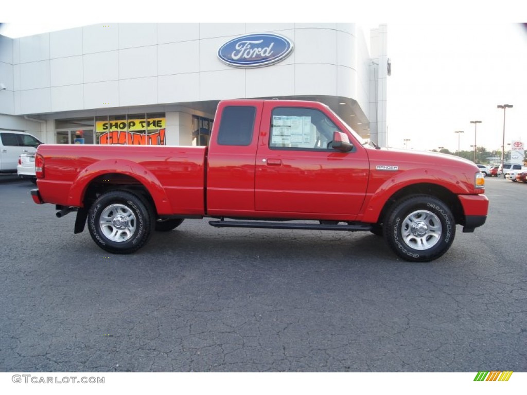 Torch Red 2011 Ford Ranger Sport SuperCab Exterior Photo #53920993