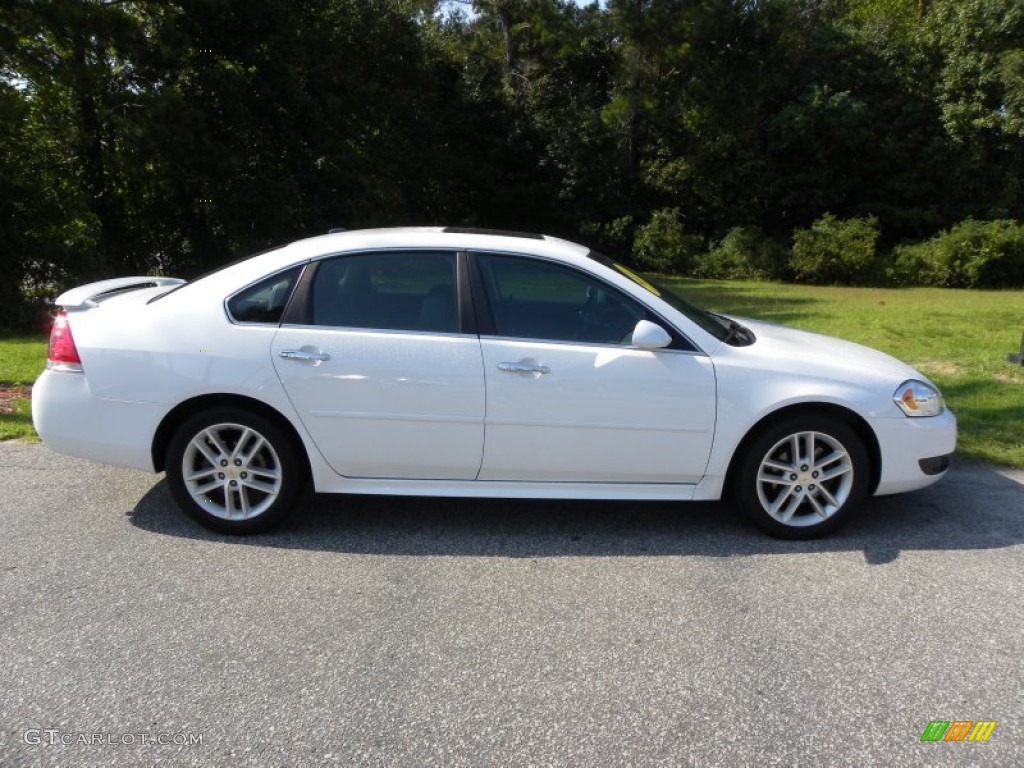 2011 Impala LTZ - Summit White / Ebony photo #13
