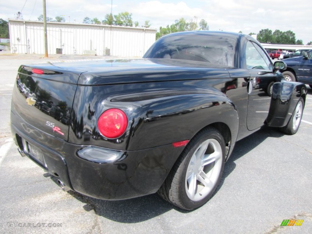 Smokin' Asphalt Black 2004 Chevrolet SSR Standard SSR Model Exterior Photo #53922193