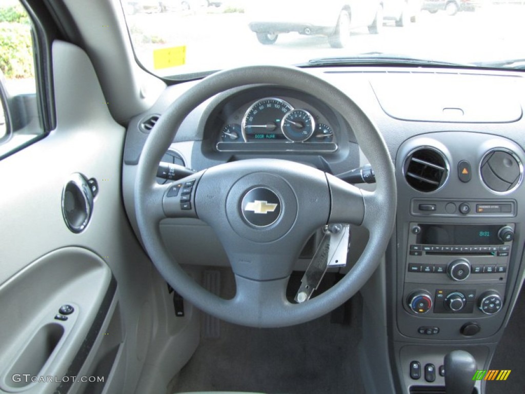 2008 Chevrolet HHR Special Edition Gray Steering Wheel Photo #53922322