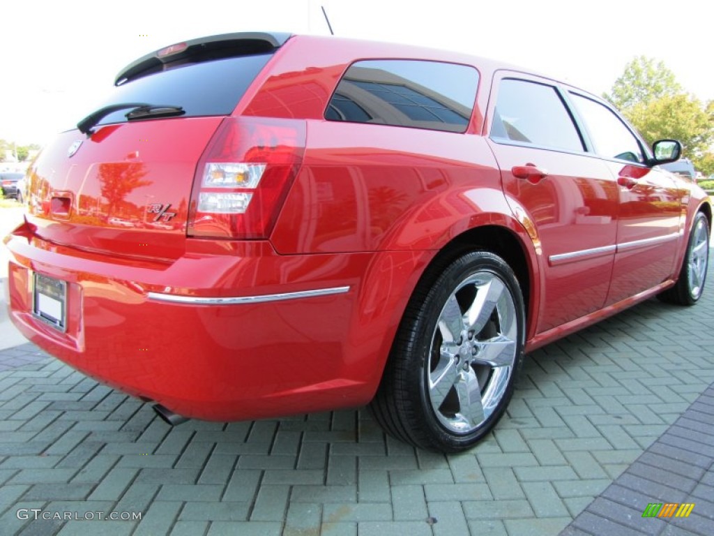 2008 Magnum R/T - TorRed / Dark Slate Gray/Light Slate Gray photo #5