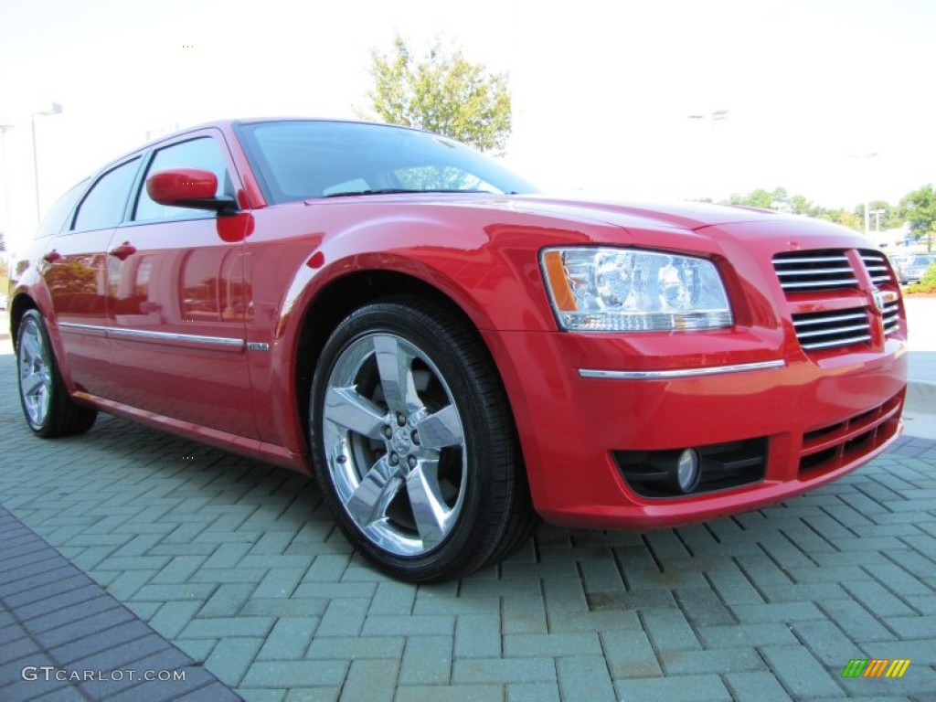 2008 Magnum R/T - TorRed / Dark Slate Gray/Light Slate Gray photo #7