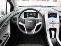 Jet Black/Ceramic White Accents Steering Wheel Photo for 2012 Chevrolet Volt #53922799
