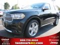 2012 Brilliant Black Crystal Pearl Dodge Durango Citadel  photo #1