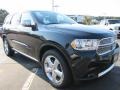 Brilliant Black Crystal Pearl 2012 Dodge Durango Citadel Exterior
