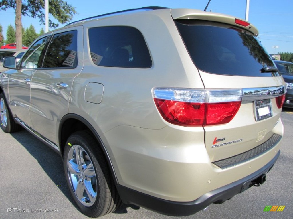 White Gold 2012 Dodge Durango Citadel Exterior Photo #53923159
