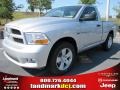 2012 Bright Silver Metallic Dodge Ram 1500 Express Regular Cab  photo #1