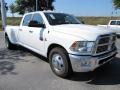 Bright White - Ram 3500 HD Big Horn Crew Cab Dually Photo No. 4