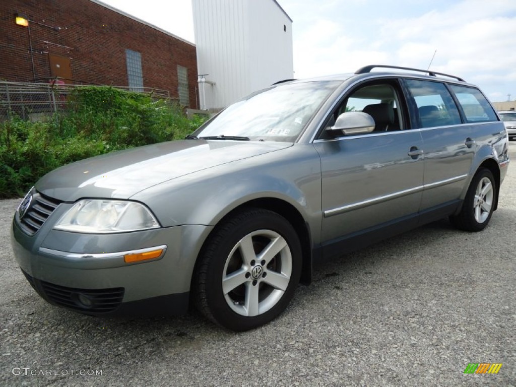 Stonehenge Grey Metallic 2004 Volkswagen Passat GLX 4Motion Wagon Exterior Photo #53923483