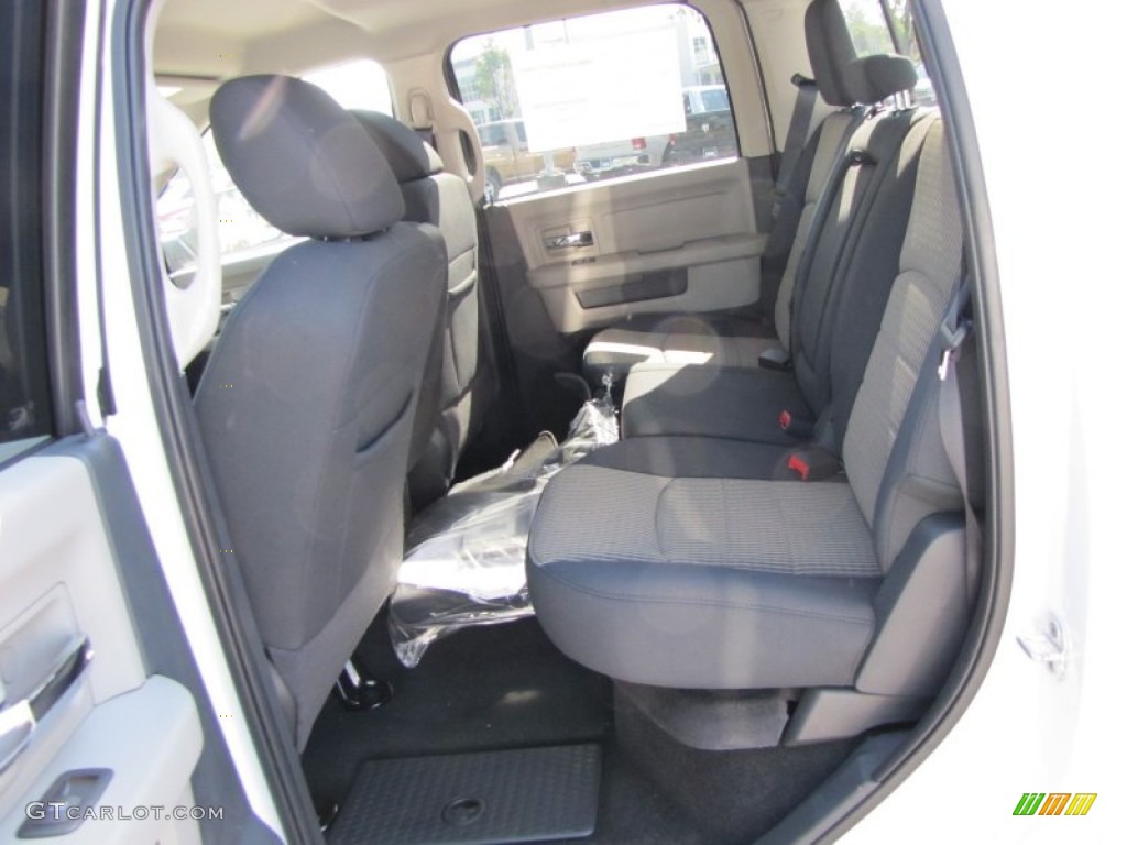 Dark Slate/Medium Graystone Interior 2012 Dodge Ram 3500 HD Big Horn Crew Cab Dually Photo #53923585