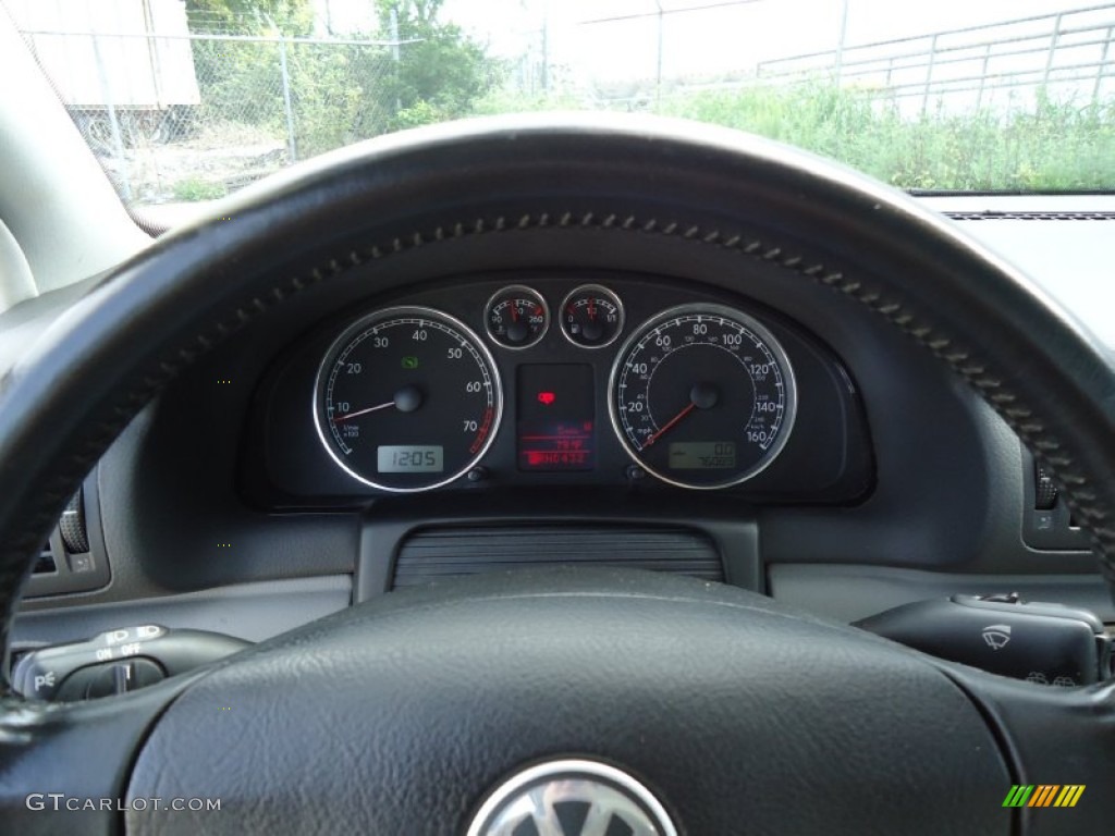 2004 Volkswagen Passat GLX 4Motion Wagon Gauges Photo #53923909