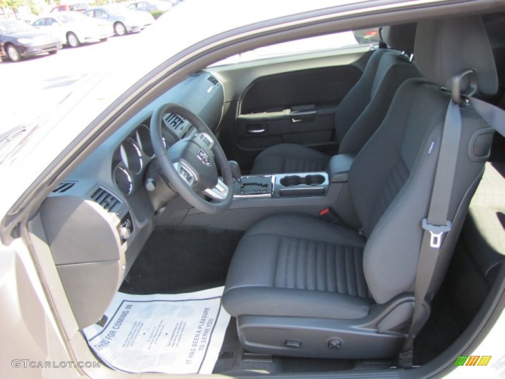 Dark Slate Gray Interior 2012 Dodge Challenger SXT Photo #53923957