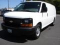 Summit White 2011 Chevrolet Express 2500 Extended Cargo Van