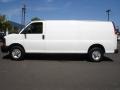 Summit White 2011 Chevrolet Express 2500 Extended Cargo Van Exterior