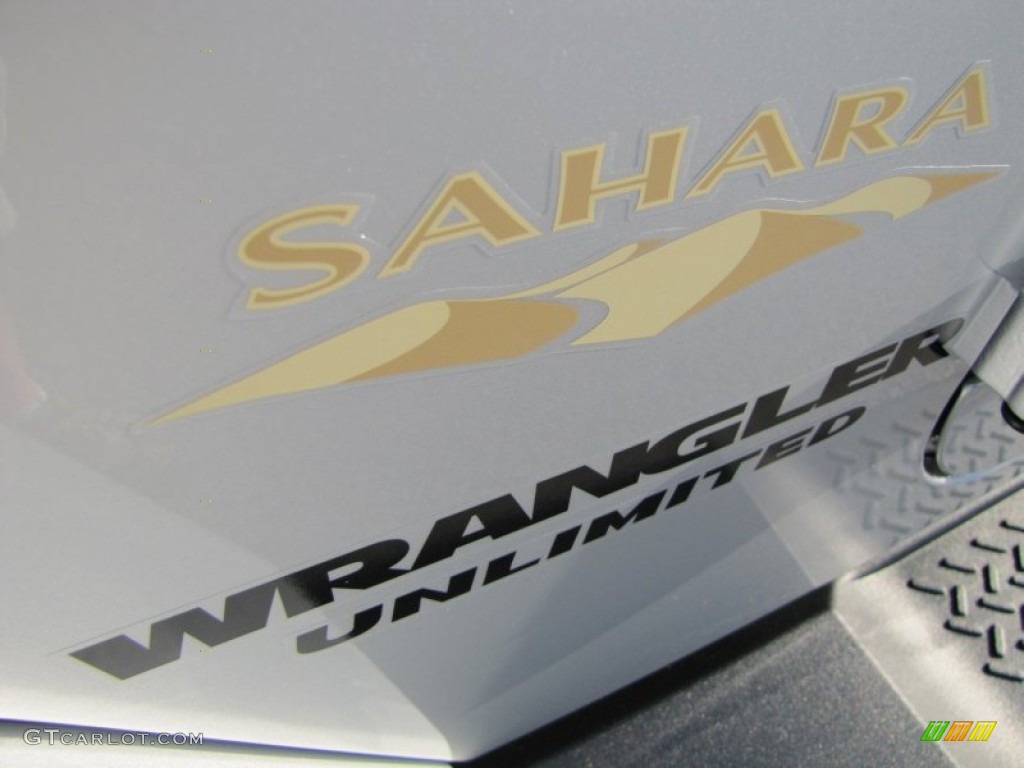 2012 Jeep Wrangler Unlimited Sahara 4x4 Marks and Logos Photo #53925127