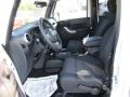 Black 2012 Jeep Wrangler Unlimited Sahara 4x4 Interior Color