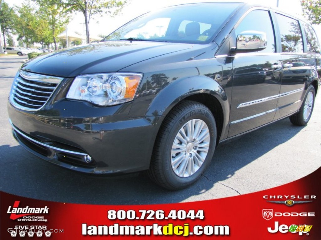 2012 Town & Country Limited - Dark Charcoal Pearl / Dark Frost Beige/Medium Frost Beige photo #1