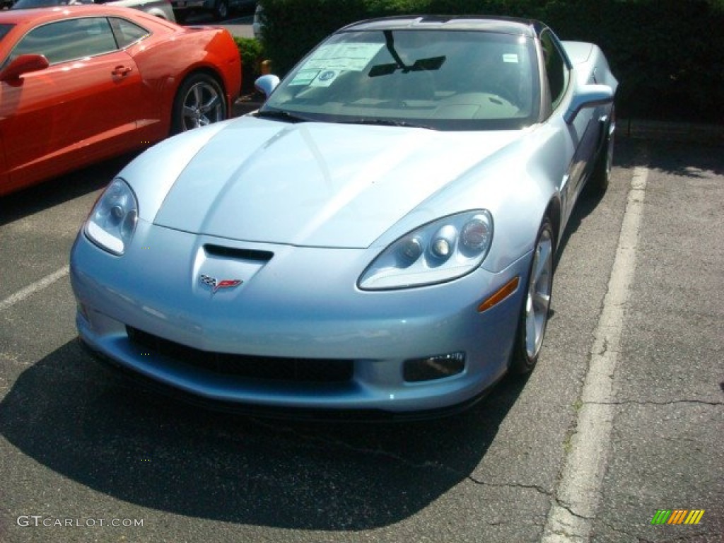 Carlisle Blue Metallic 2012 Chevrolet Corvette Grand Sport Coupe Exterior Photo #53925979